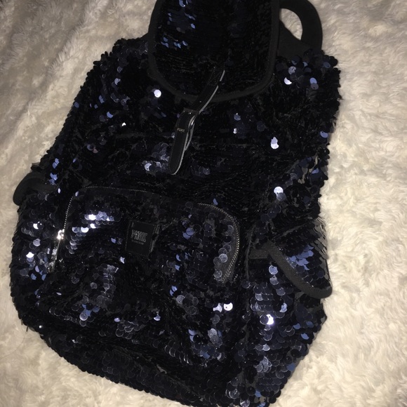 Sequined backpack - Picture 4 of 5